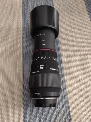 Objetivo Sigma 70-300mm f/4-5.6 APO DG Para Nikon