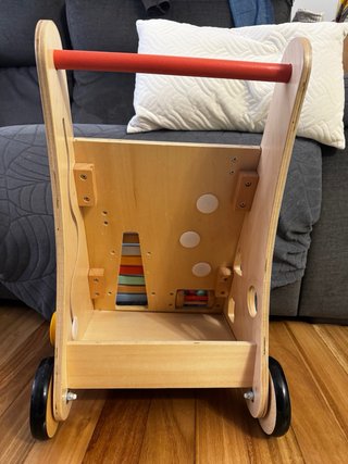 Andador de madera Eureka Kids