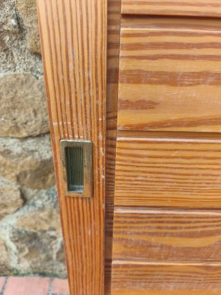 Puertas de armario madera maciza
