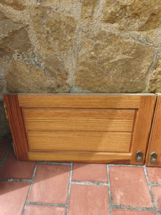 Puertas de armario madera maciza