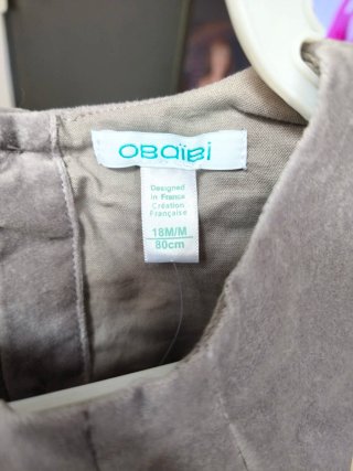 Vestido 18 meses lentejuelas