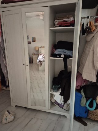 Armario Blanco Ikea 3 Puertas