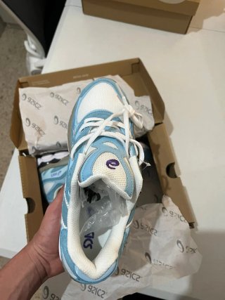 Asics Zapatillas Deportivas Azul y Blanco