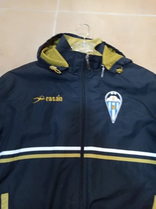 Chandal C.D Alcoyano Rasan Negro y Dorado