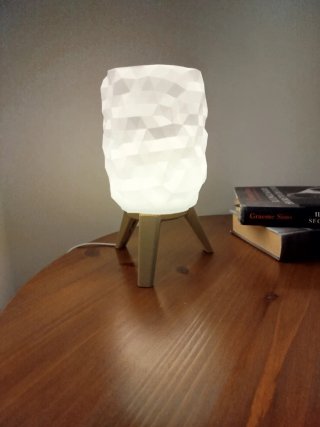 Lampada LED Design 3D-Idea Regalo Artigianale