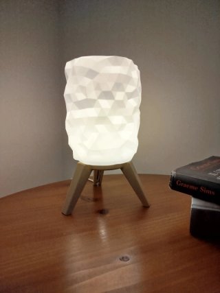 Lampada LED Design 3D-Idea Regalo Artigianale