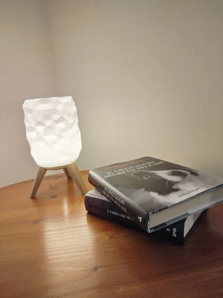 Lampada LED Design 3D-Idea Regalo Artigianale