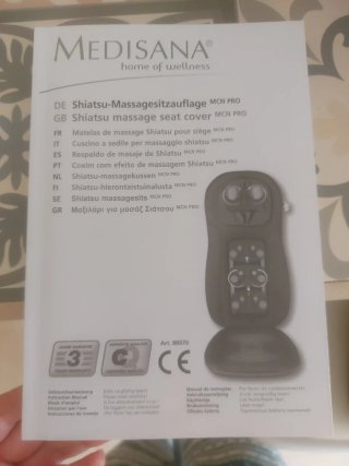 Sillón de masaje shiatsu Medisana