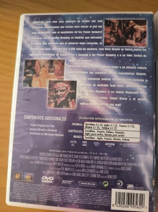 Power Rangers Películas DVD