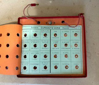 Gioco da tavolo vintage EROS Rossi