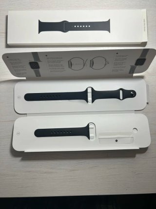 Correa Apple Watch 44mm Silicona + Cargador