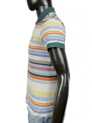Polo Lacoste Uomo Taglia 3 \ S Vintage Righe