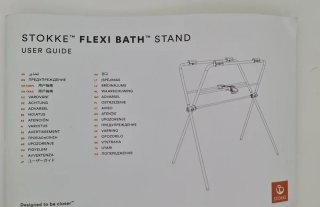 Soporte y bañera plegable Stokke
