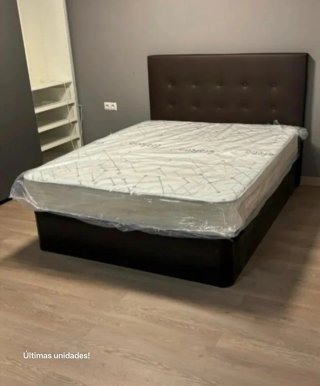 Cama 150x200 cm con cabecero