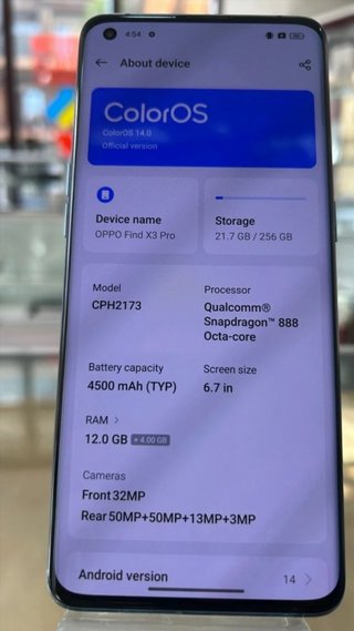 Oppo Find X3 Pro 5G Azul