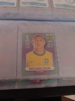 Lote cromos Mundial Qatar 2022 Brasil