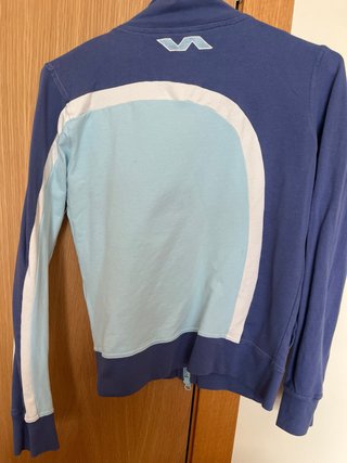 Chaqueta Varlion Algodón Azul y Blanca