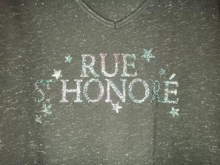 Camiseta sin mangas RUE ST HONORE