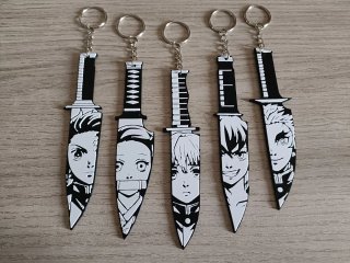 Set Portachiavi Demon Slayer