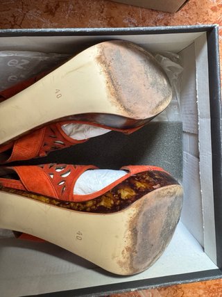 Sandalias de tacón talla 40
