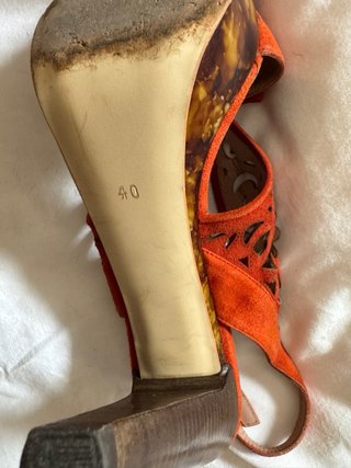 Sandalias de tacón talla 40