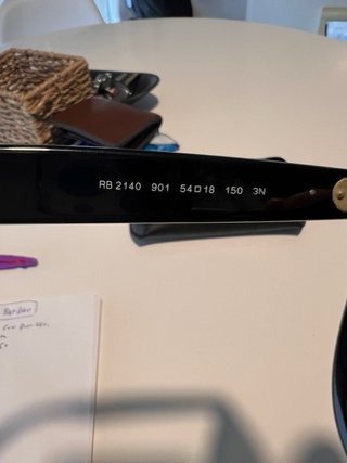 Gafas de sol Ray-Ban Wayfarer RB2140 negras
