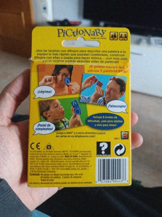Pictionary Juego de Cartas UNO