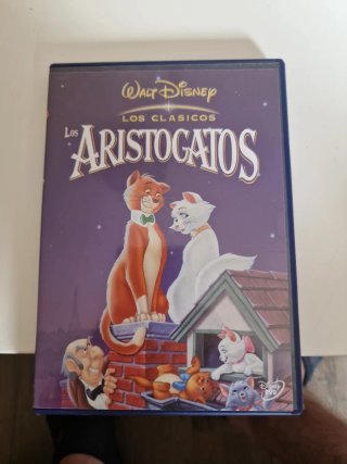 DVD Los Aristogatos Disney Clásicos Español