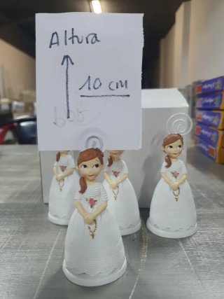 Figura Comunión Porta Fotos Niña