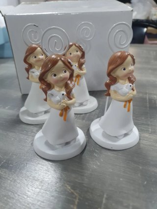 Figura Comunión Porta Fotos Niña