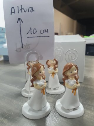 Figura Comunión Porta Fotos Niña