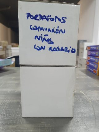 Figura Comunión Porta Fotos Niña