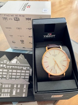 Tissot marron/bronce