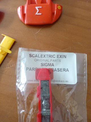 Despiece Scalextric Sigma