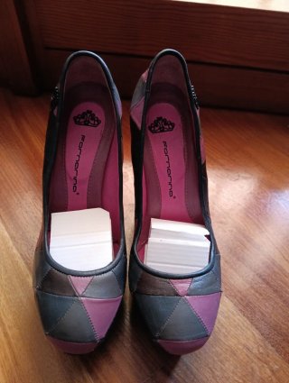 Scarpe Fornarina donna tacco alto con plateau