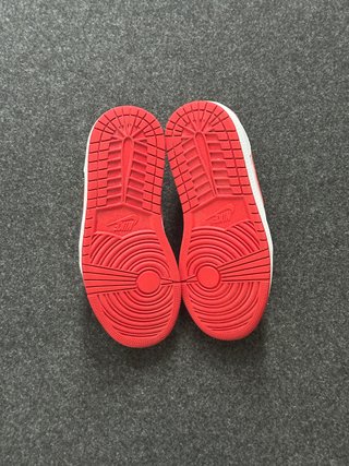 Nike Jordan Low Bianche Rosse 37.5