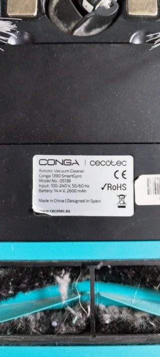 Robot Aspirador Cecotec Conga 1390