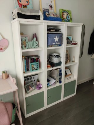 Cama nido 90x200cm con 3 cajones y cama extraíble