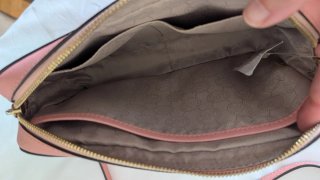 Bolso Michael Kors Rosa y Dorado