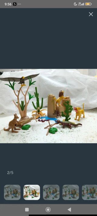 Set animales Playmobil desierto