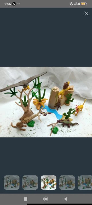 Set animales Playmobil desierto