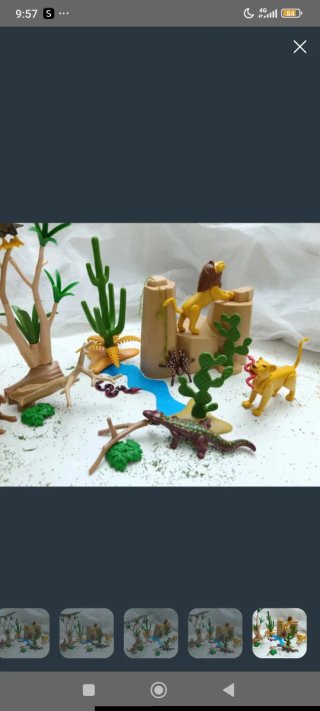 Set animales Playmobil desierto