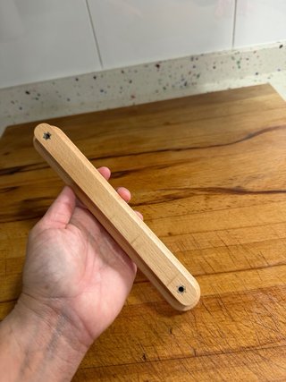 6 tiradores de madera para muebles