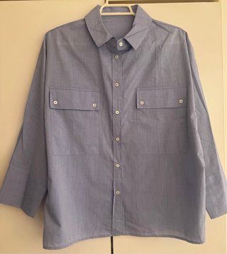 Camisa Massimo Dutti azul talla 38