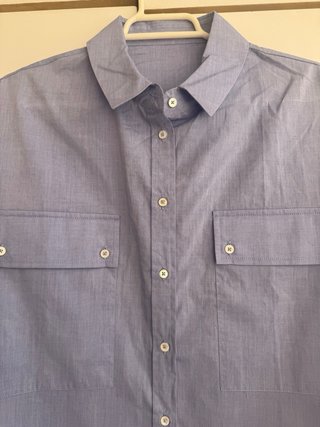 Camisa Massimo Dutti azul talla 38
