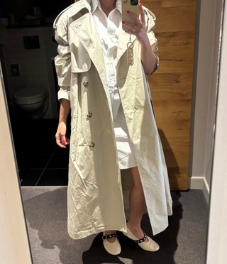 Gabardina Oversize Stella McCartney x H&M talla S