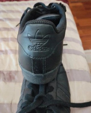 Zapatillas Adidas Superstar Negras Talla 38,5