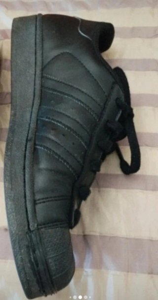 Zapatillas Adidas Superstar Negras Talla 38,5