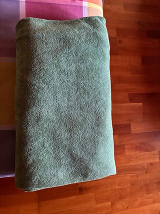 Protectores Colchón Verde 1.50. IKEA. Rizo algodón
