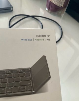 Teclado Inalámbrico Plegable Bluetooth